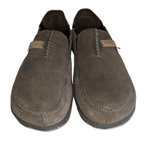 Cushe Men's Surf Slipper Loafers UM00147 Grey  Suede Size 8